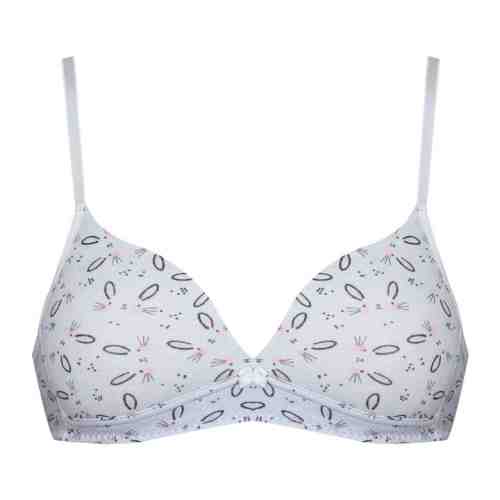 Çocuk Pamuklu Üçgen Sütyen Mavi