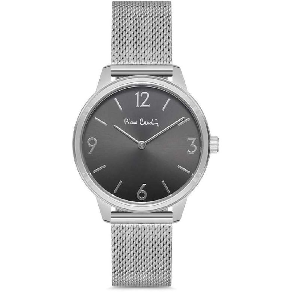 Pierre Cardin 800062F503 Kadın Kol Saati Gümüş Siyah