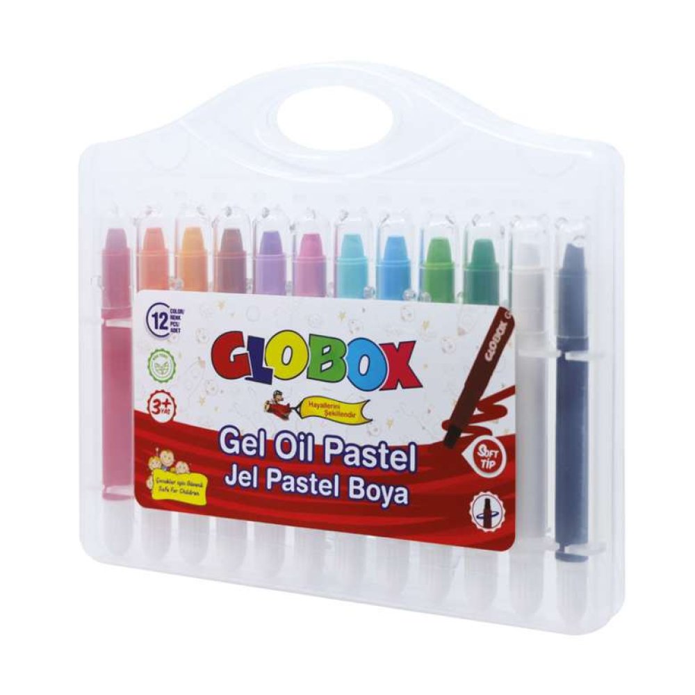 Globox Jel Pastel Boya 12 Renk