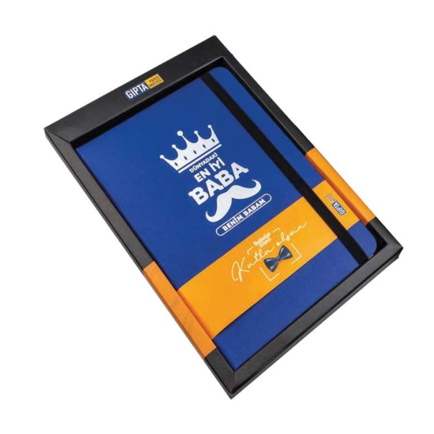 Kutulu Babalar Günü Defteri Lacivert