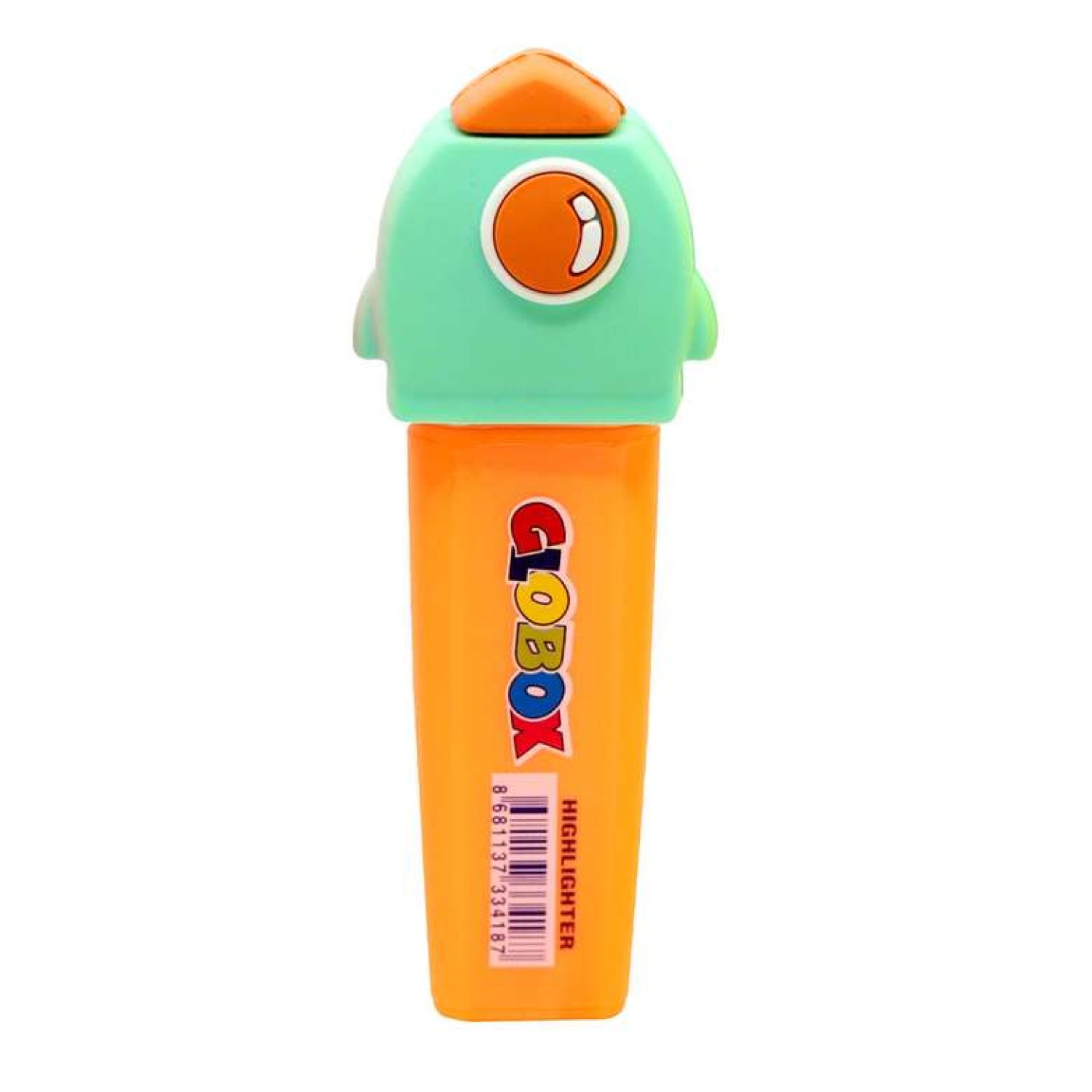 Globox Figürlü Fosforlu Kalem Turuncu