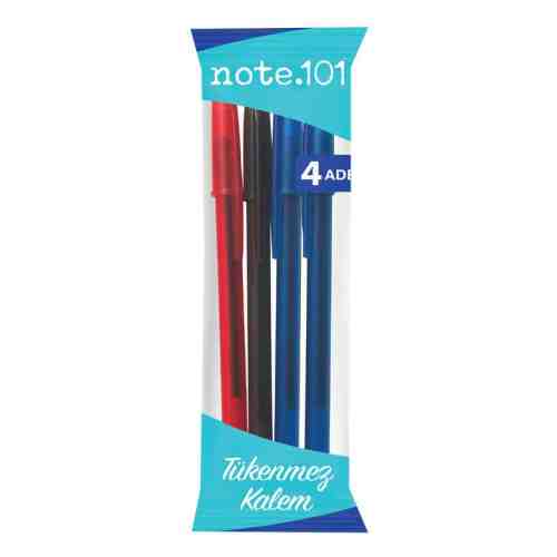 Note 101 Tükenmez Kalem 4lü