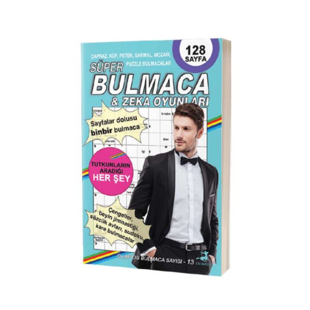 Bulmaca Kitapları/Zeka Oyunları Turkuaz