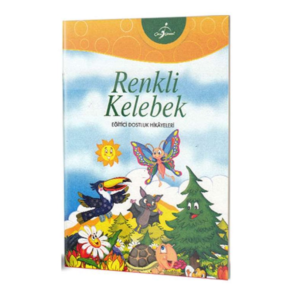 Eğitici Dostluk Serisi Renkli Kelebek