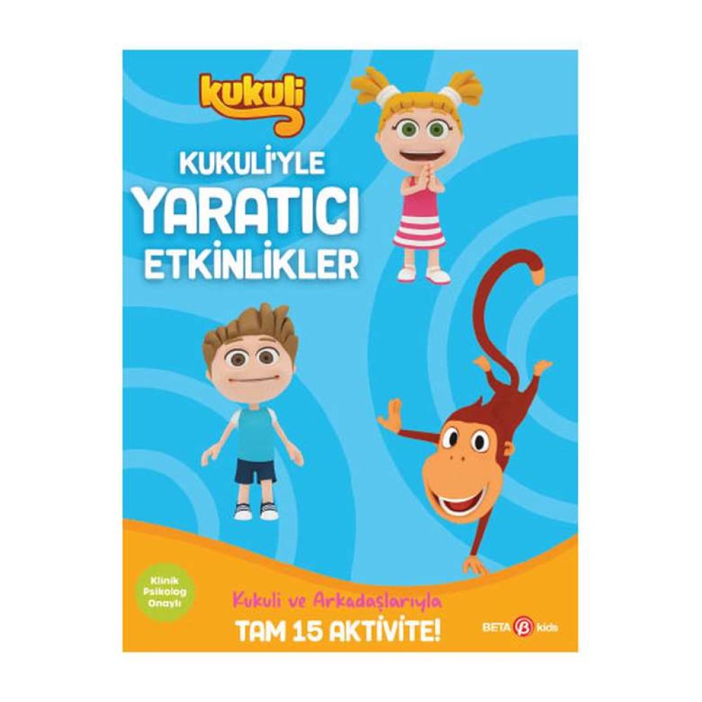 Kukuliyle Yaratıcı Etkinlikler Kitapları Mavi