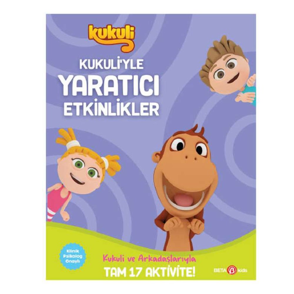Kukuliyle Yaratıcı Etkinlikler Kitapları Mor