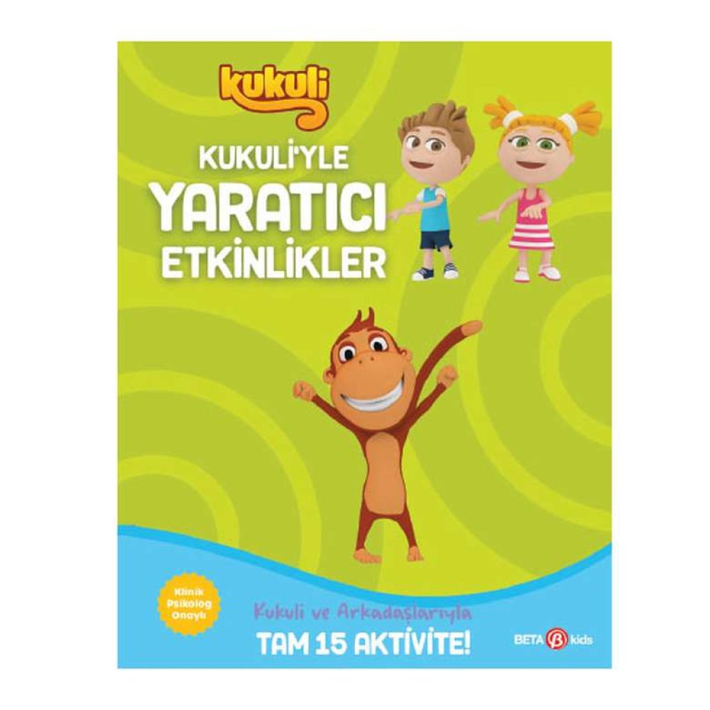 Kukuliyle Yaratıcı Etkinlikler Kitapları Yeşil