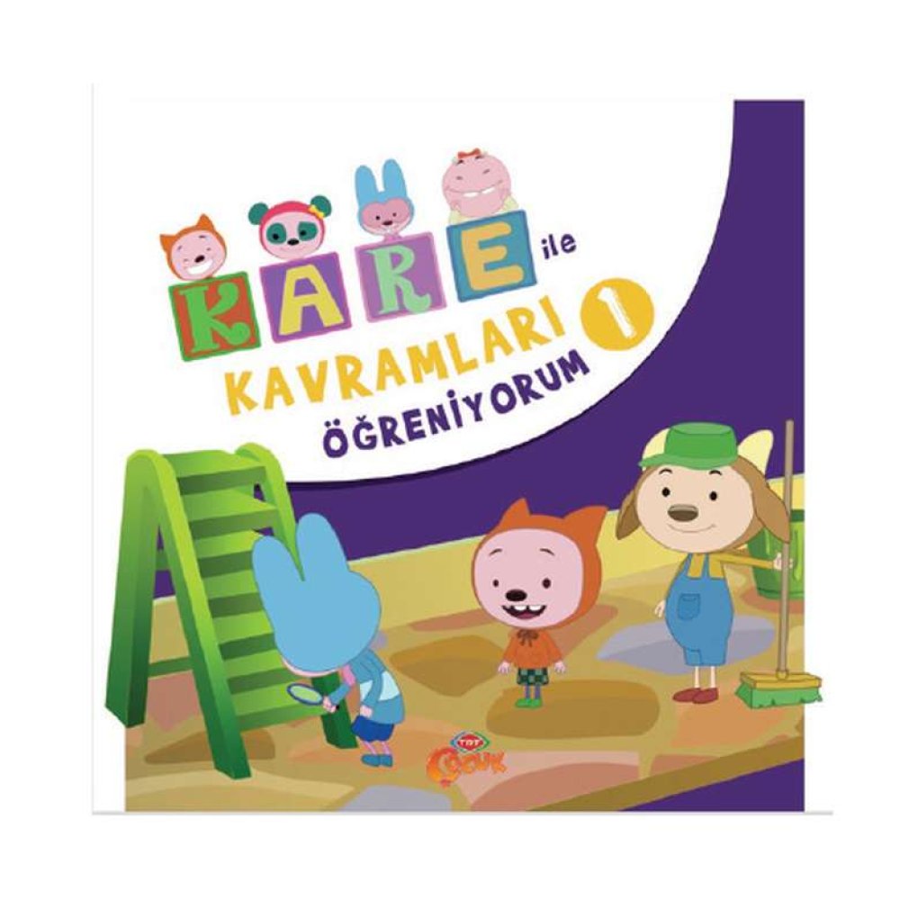 Trt Çocuk Kare İle Kavram Öğreniyorum 1