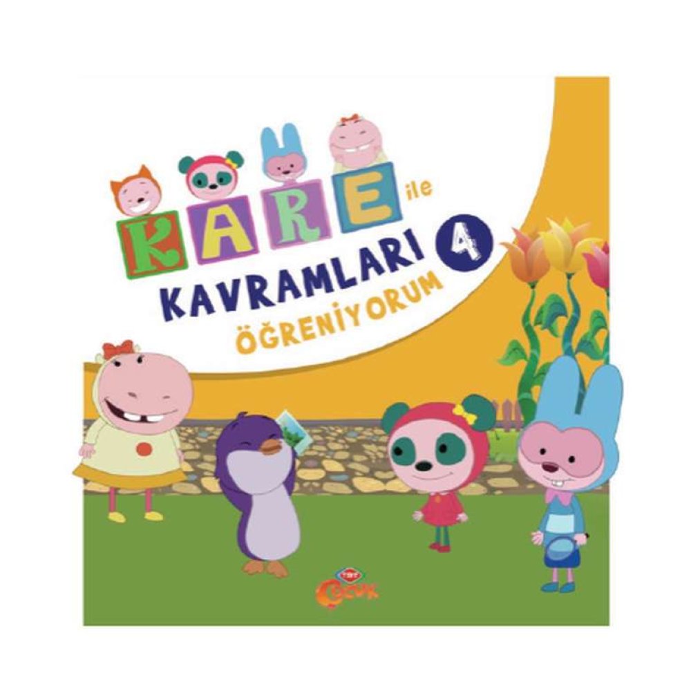 Trt Çocuk Kare İle Kavram Öğreniyorum 4