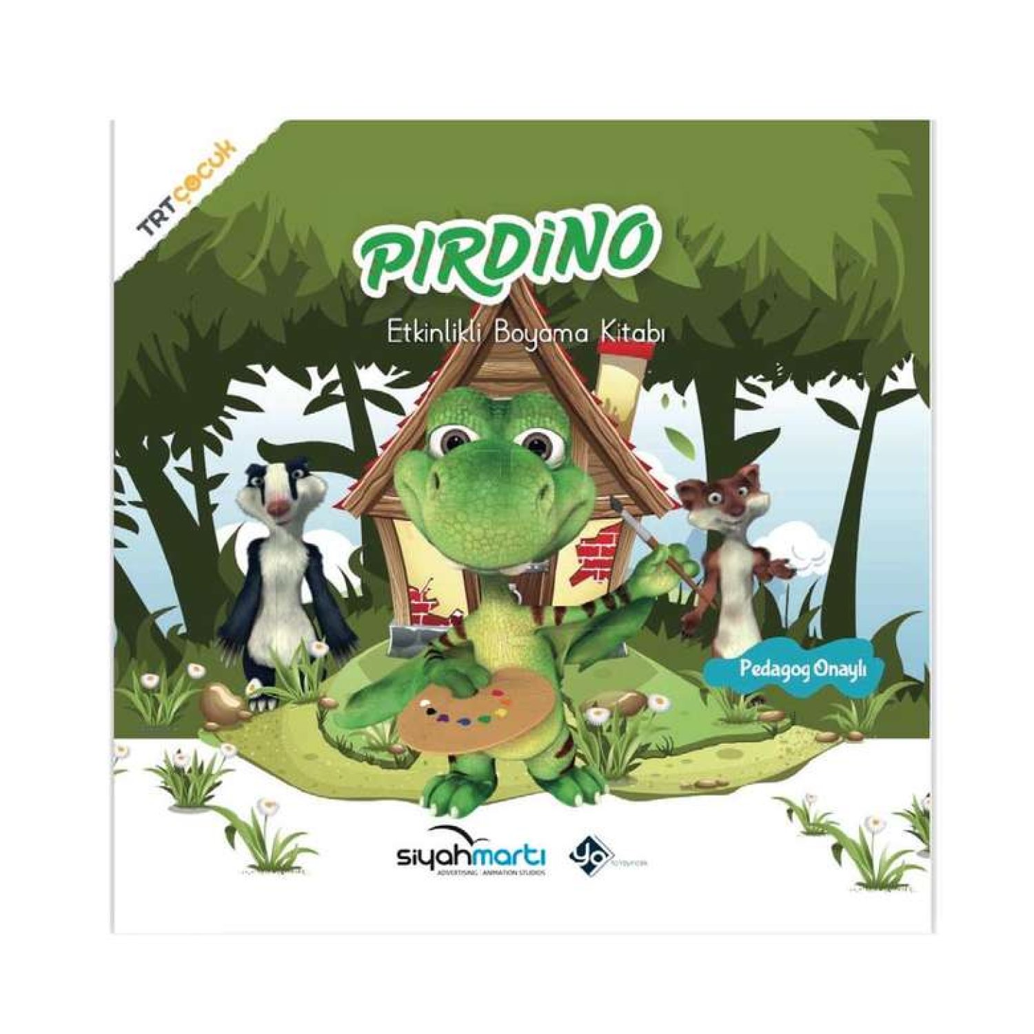 Trt Çocuk Pirdino Etkinlik Boyama Kitabı 2