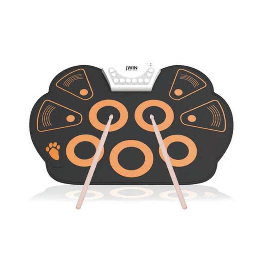 Jwin Jd-201 Dijital Davul Seti - Turuncu