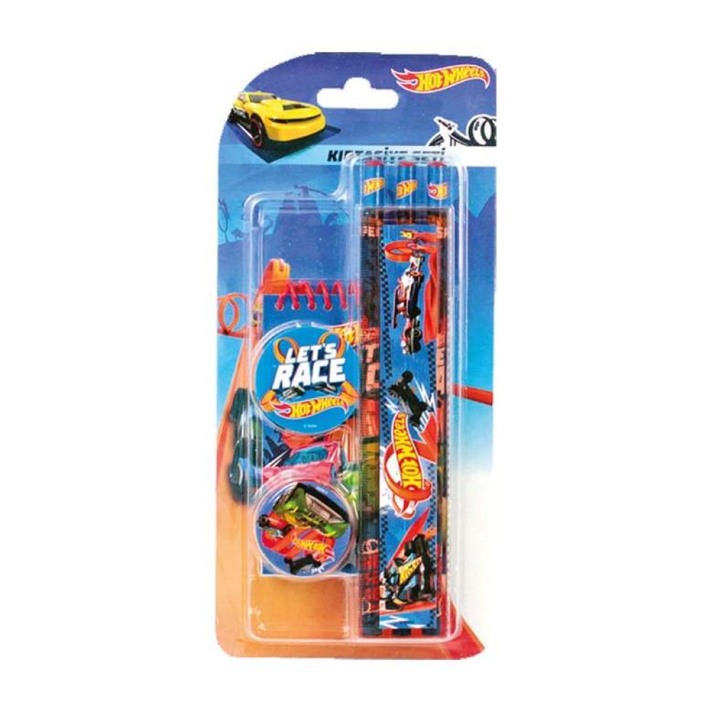Hotwheels Lisanslı Defterli Kırtasiye Seti
