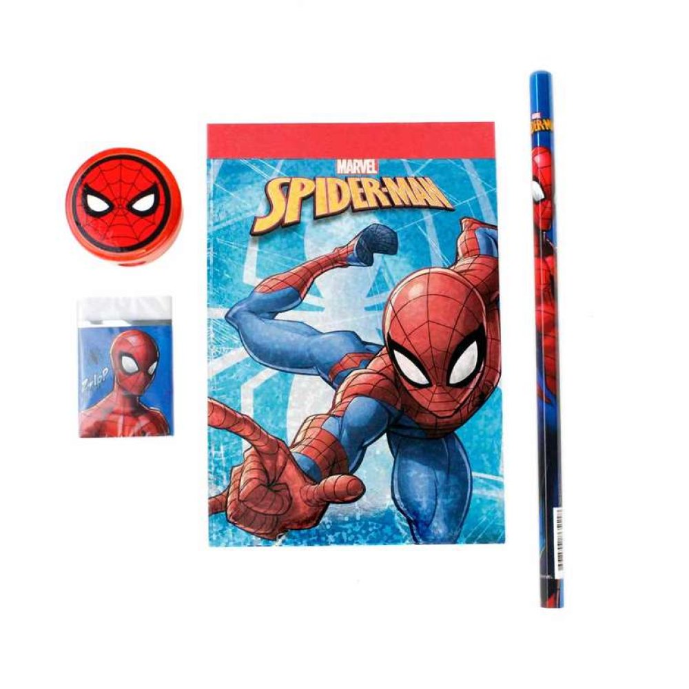Spiderman Pvc Çanta Set