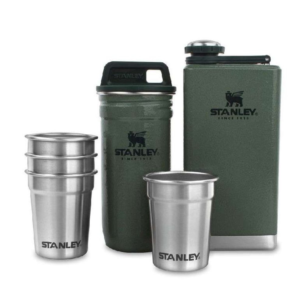 Stanley Çelik Bardak Matara Seti 470 ml Yeşil