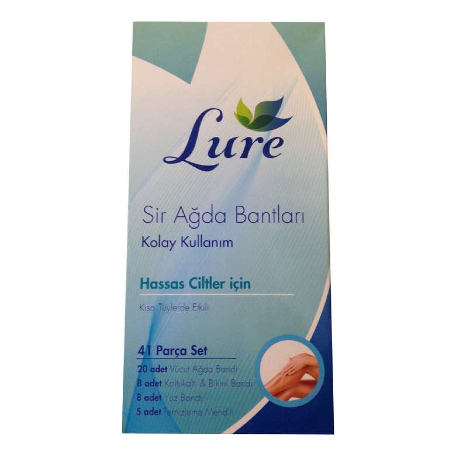 Lure Ağda Bandı Hassas Cilter 41'li