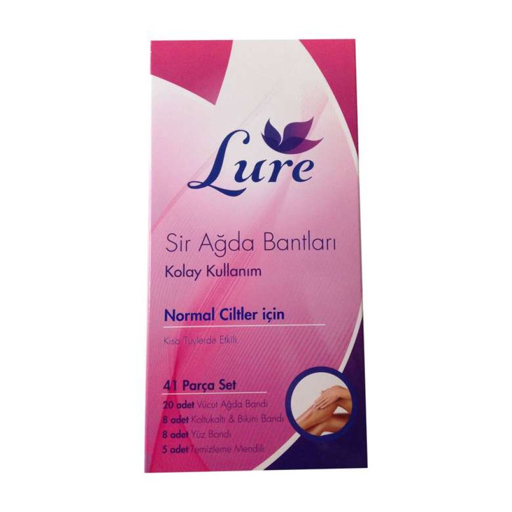 Lure Ağda Bandı Hassas Cilter 41'li