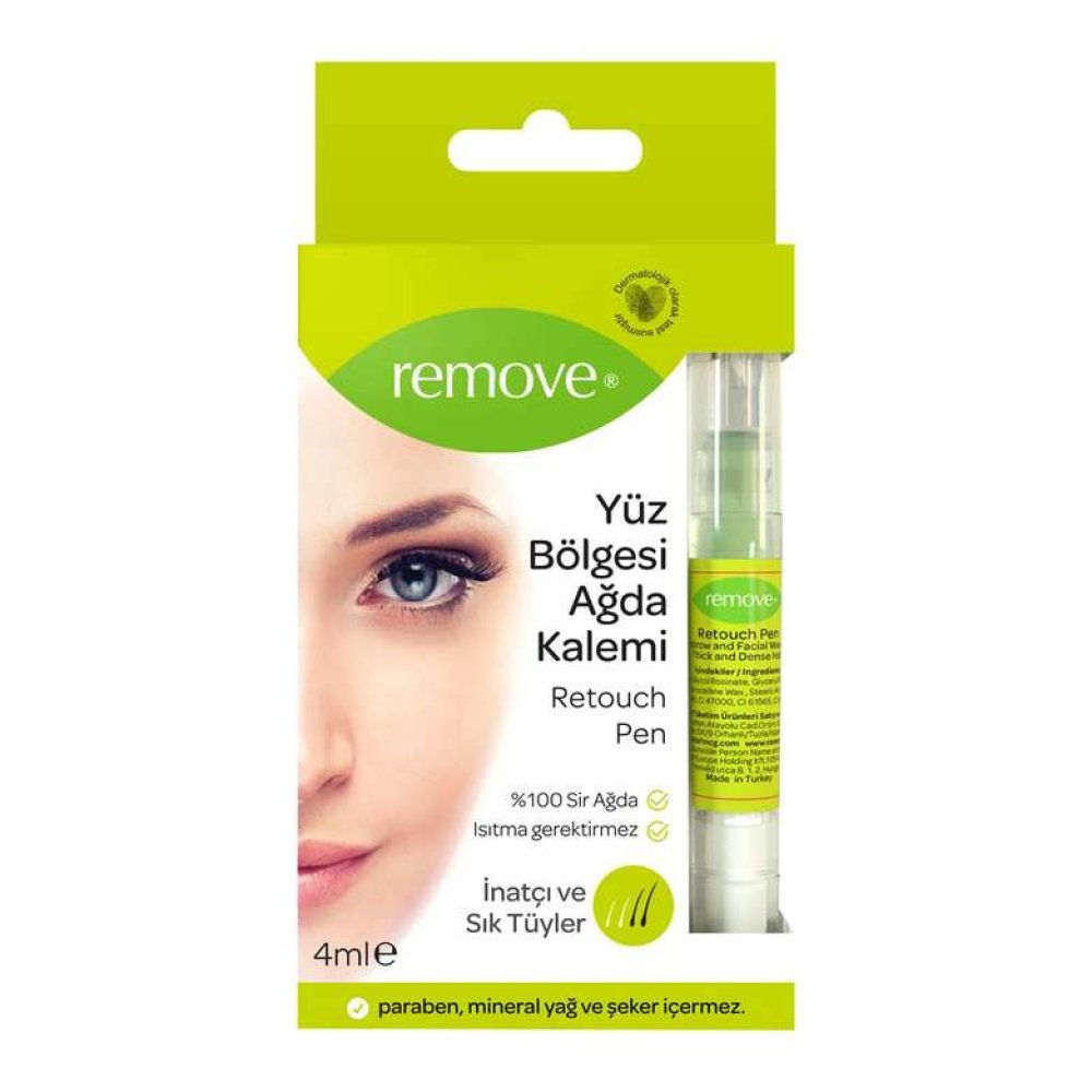 Remove Kalem Ağda Sık Tüyler