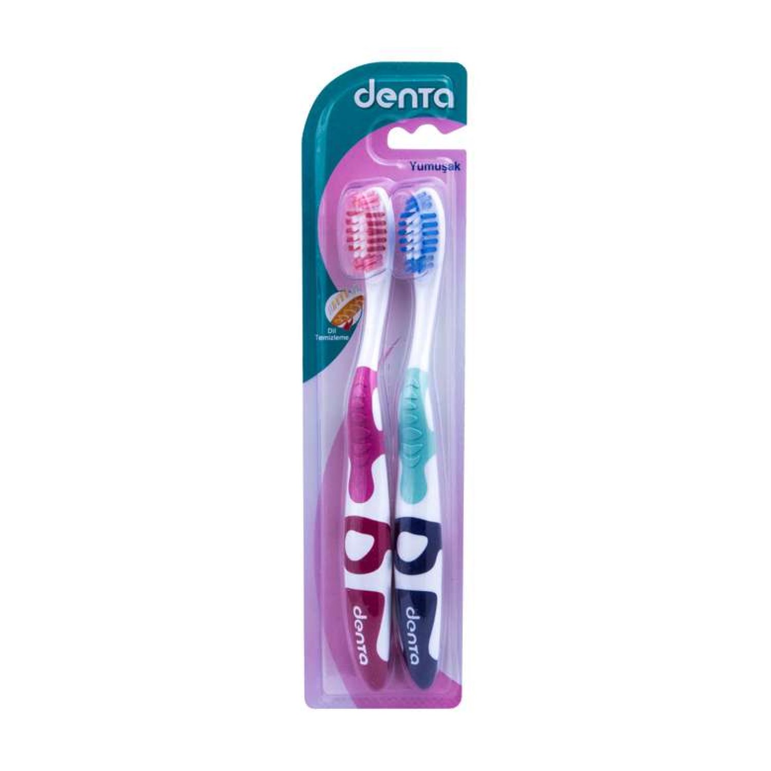Denta Diş Fırçası Yumuşak 1+1