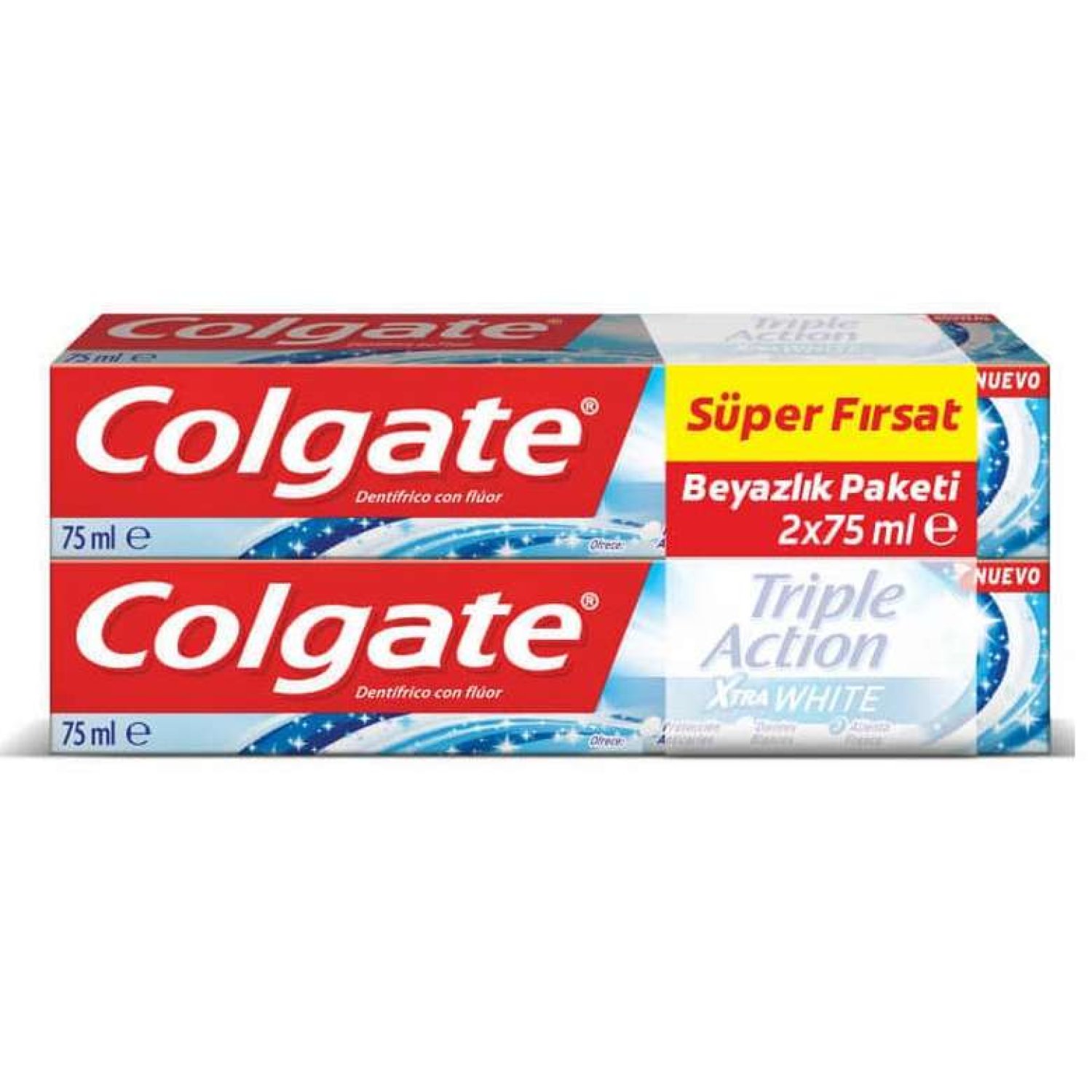 Colgate Diş Macunu Extra Whıte 75+75 Ml