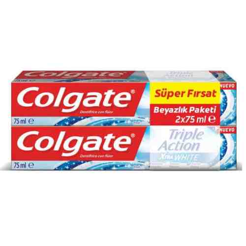 Colgate Diş Macunu Extra Whıte 75+75 Ml