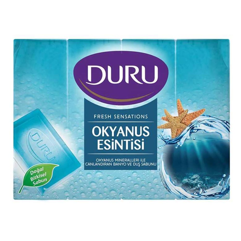 Duru Duş Sabunu Okyanus Esintisi 4X150 G Duru 600 G