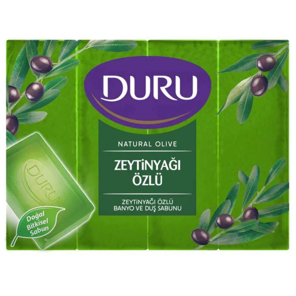 Duru Duş Sabunu Zeytinyağı Özlü 4X150 G Duru 600 G