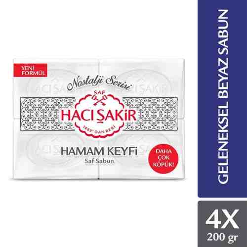 Hacı Şakir Sabun Banyo 4x200 G
