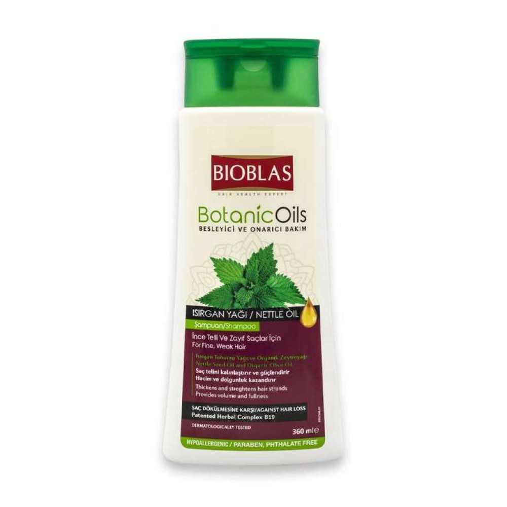 Bioblas Isırgan Yağlı Şampuan 360 Ml