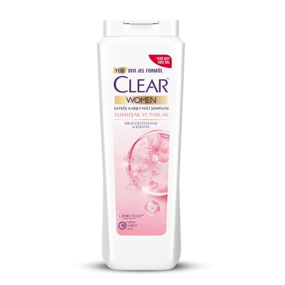Clear Şampuan Kiraz Çiçeği 485 Ml