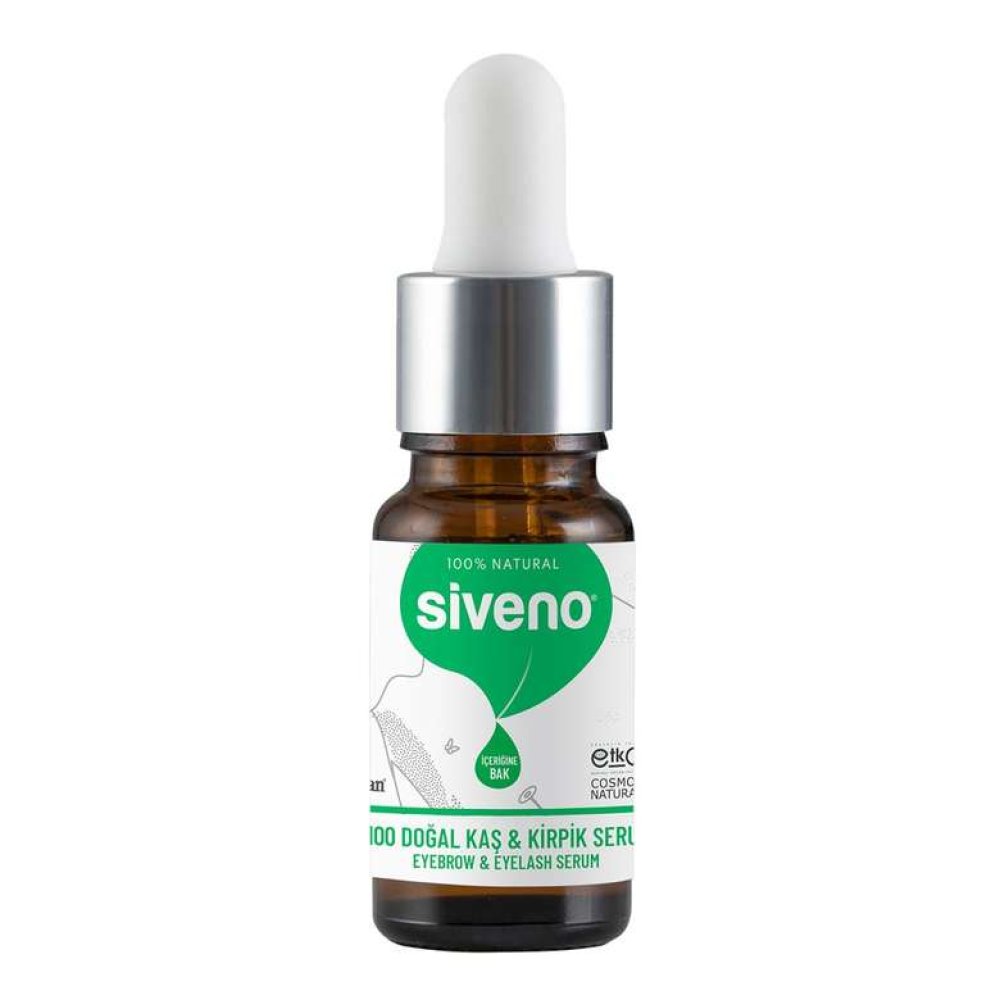 Siveno %100 Doğal Kaş & Kirpik Serumu 10 Ml