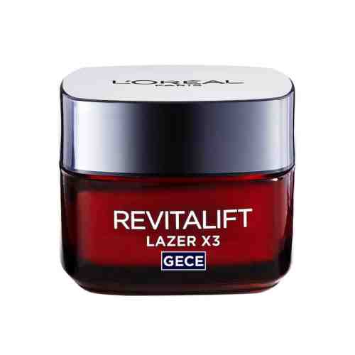L'Oreal Paris Revitalift Lazer X3 Gece Bakım Kremi