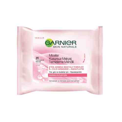 Garnier Micellar Kusursuz Makyaj Temizleme Mendili 25 Adet