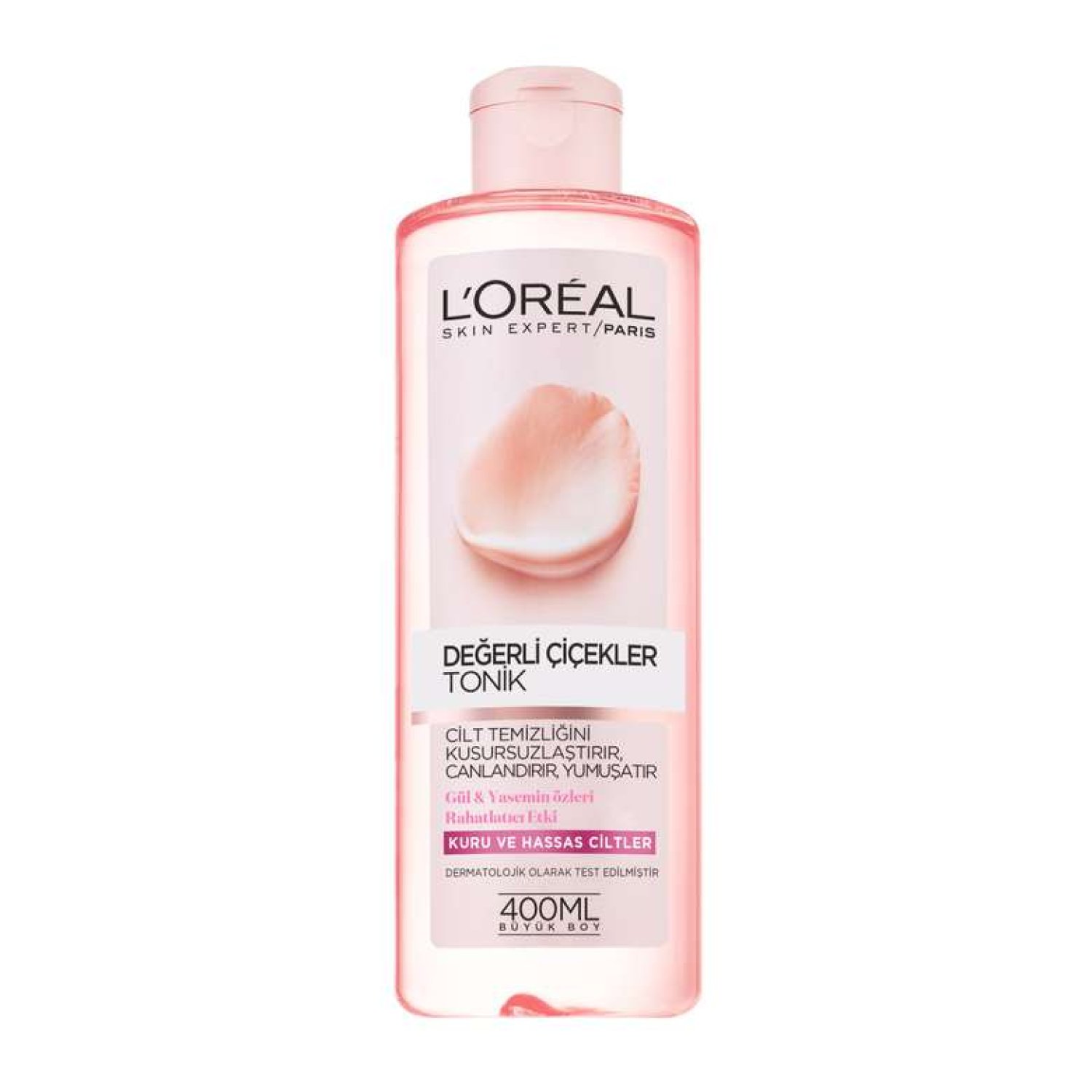 L'Oreal Paris Değerli Çiçekler Kuru&Hassas Ciltler İçin Tonik 400 Ml