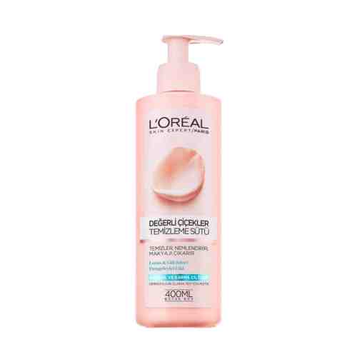 L'Oreal Paris Değerli Çiçekler Yüz Temizleme Sütü Kuru&Hassas Ciltler 400 Ml