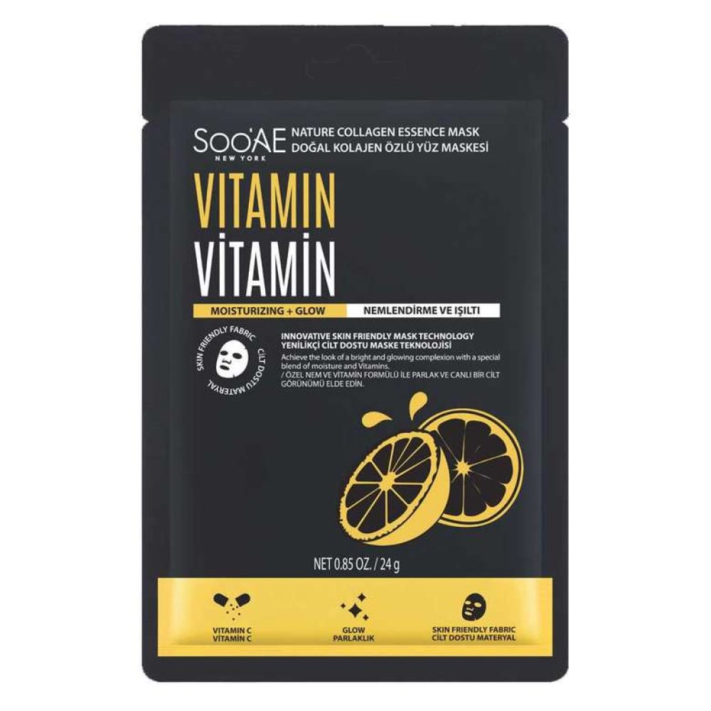 Soo'ae Vitaminli Cilt Bakım Maskesi