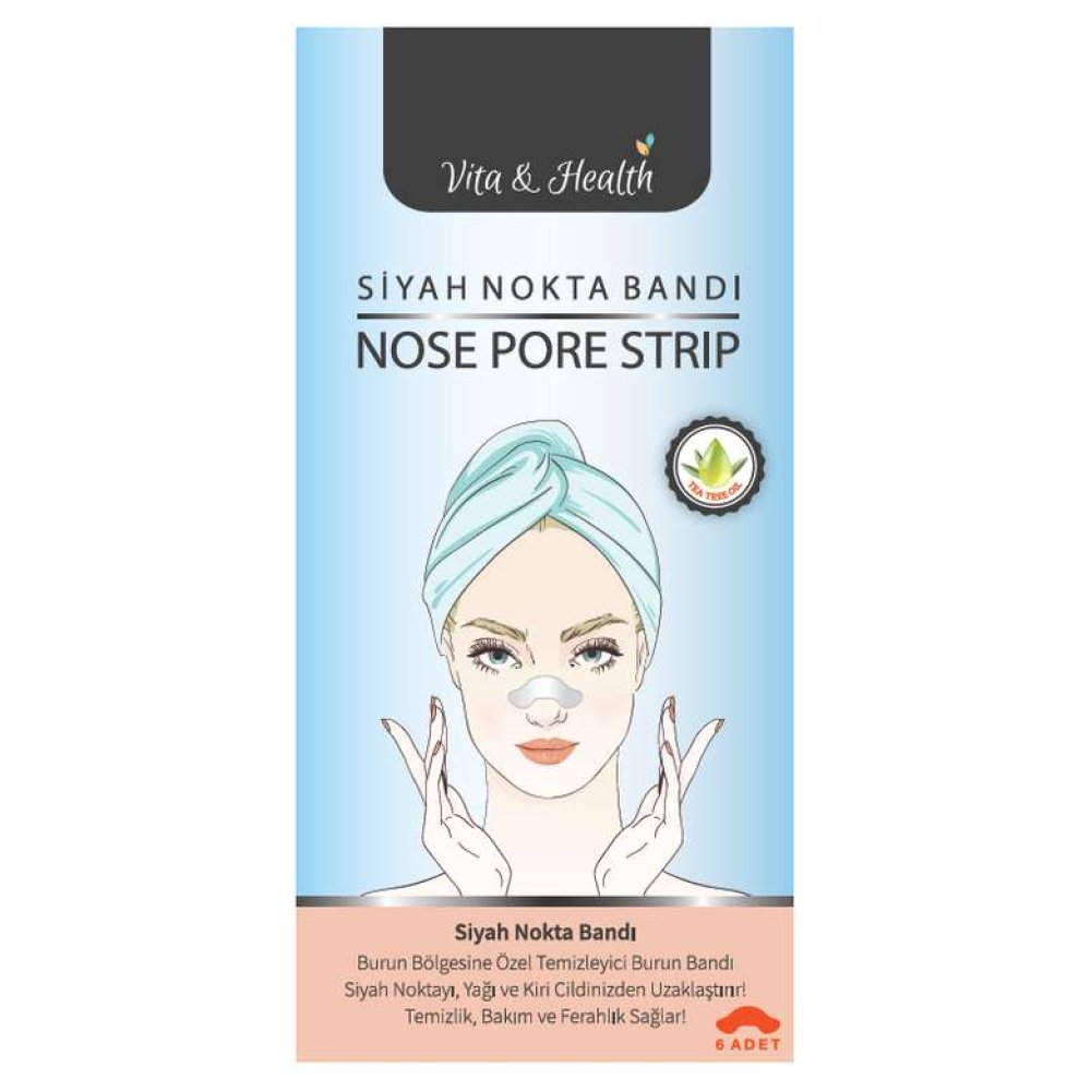 Vıta&Health Siyah Nokta Bandı 6'lı