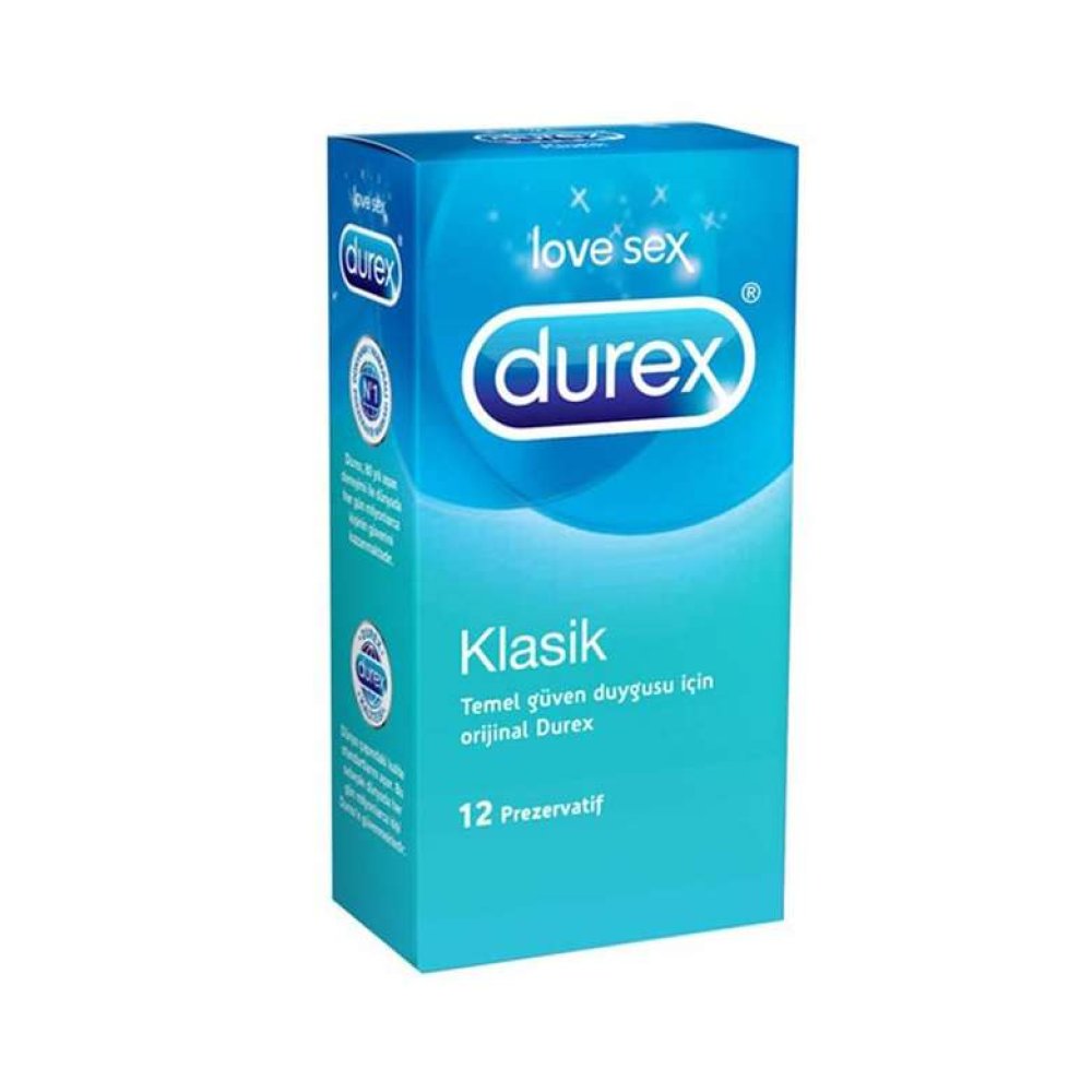 Durex Prezervatif Klasik 12'li