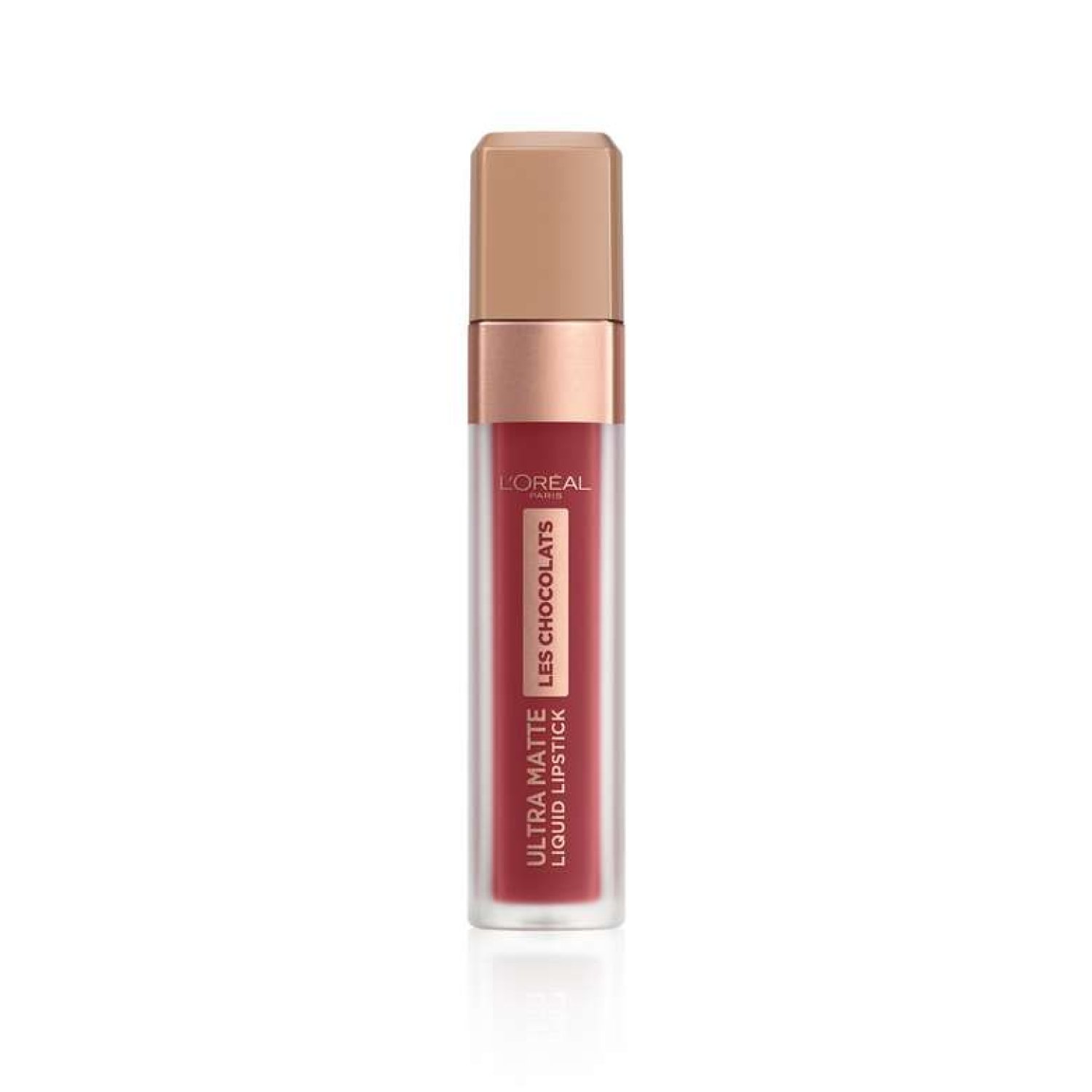 L'Oreal Paris Les Chocolats Ultra Mat Likit Ruj - 864 Tasty Ruby