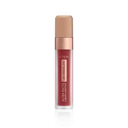 L'Oreal Paris Les Chocolats Ultra Mat Likit Ruj - 864 Tasty Ruby