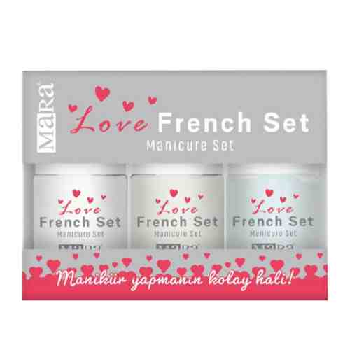 Mara Oje 3'lü Love French Set