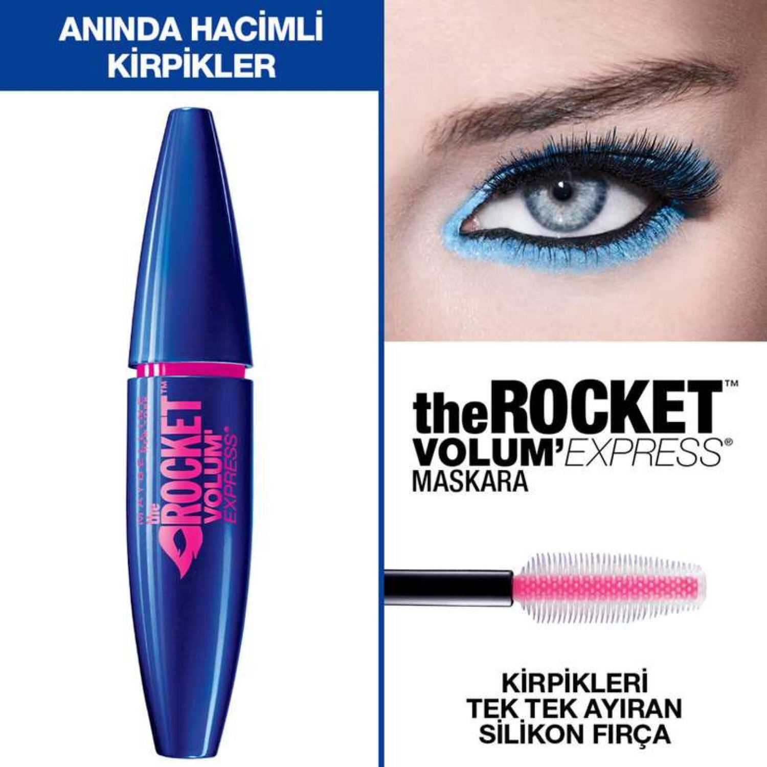 Maybelline Rocket Maskara Siyah