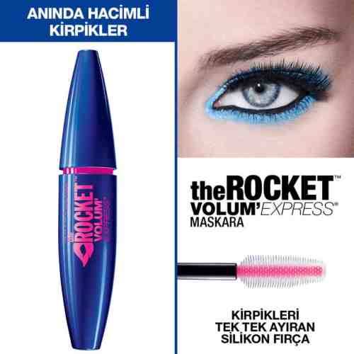 Maybelline Rocket Maskara Siyah