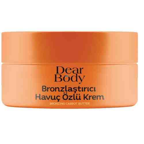 Dear Body Havuç Özlü Bronzlaştırıcı Güneş Kremi 200 Ml