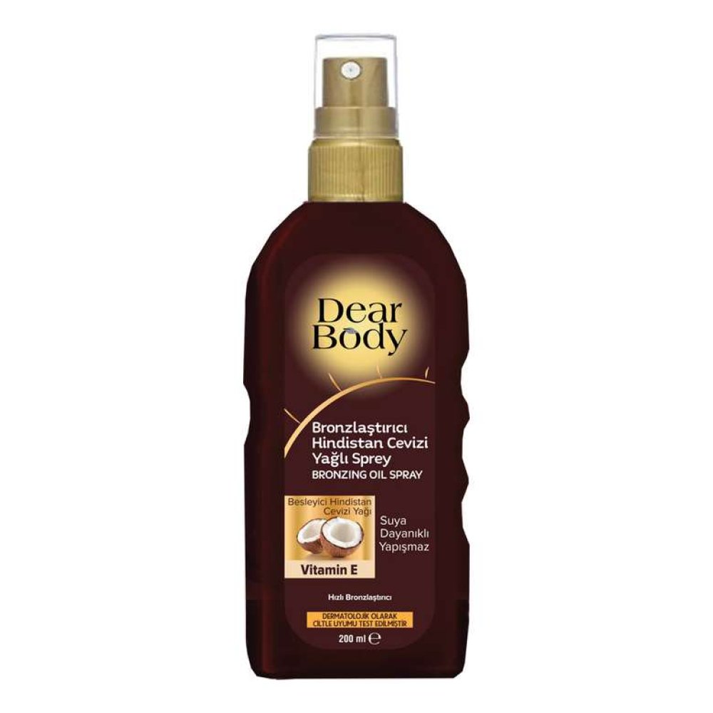 Dear Body Bronzlaştırıcı Yağ 200 Ml