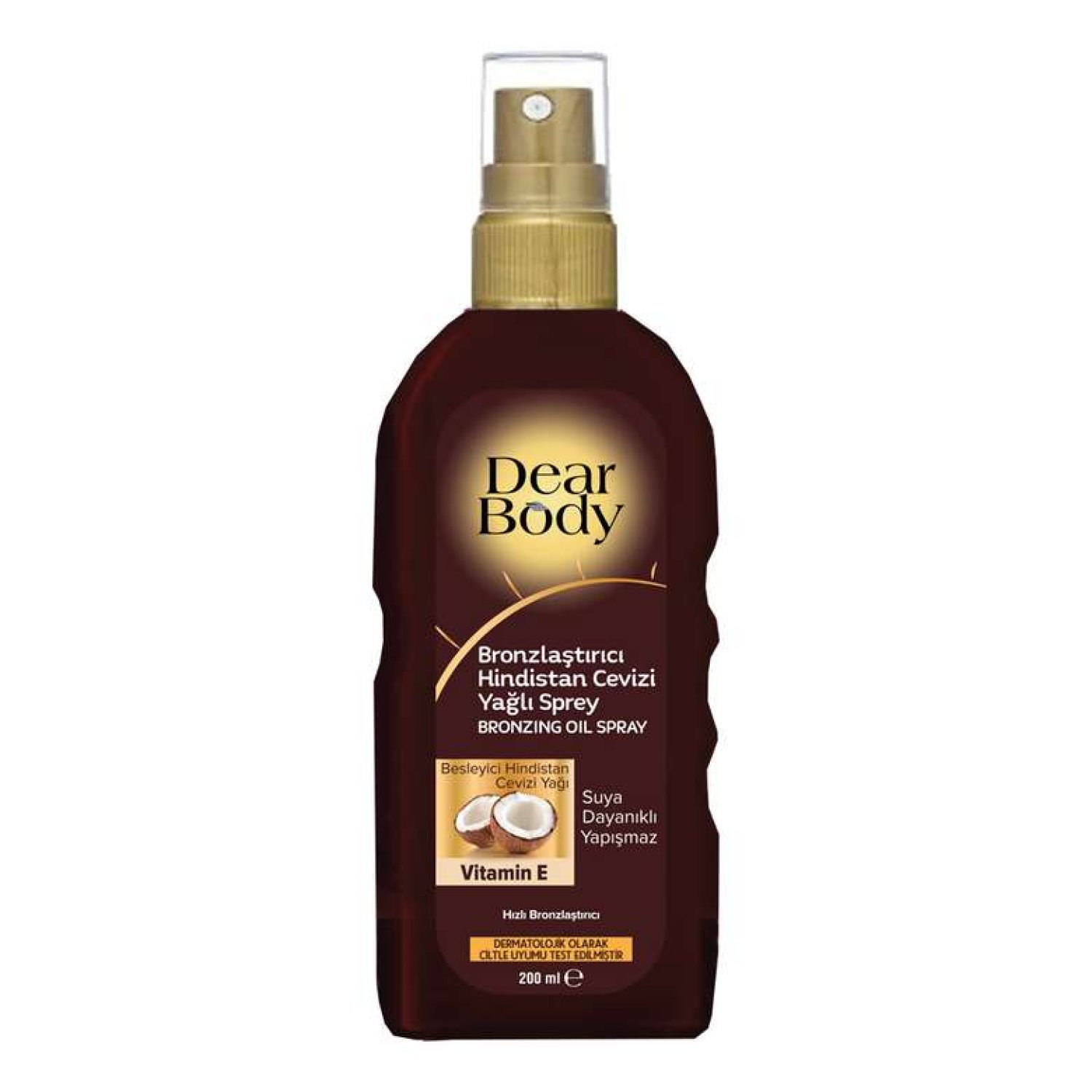 Dear Body Bronzlaştırıcı Yağ 200 Ml