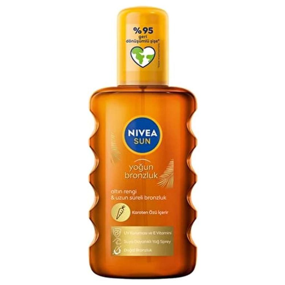 Nivea Havuç Özlü Bronzlaştırıcı Yağ 200 Ml