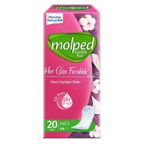 Molped Hijyenik Ped Günlük Light 20'li