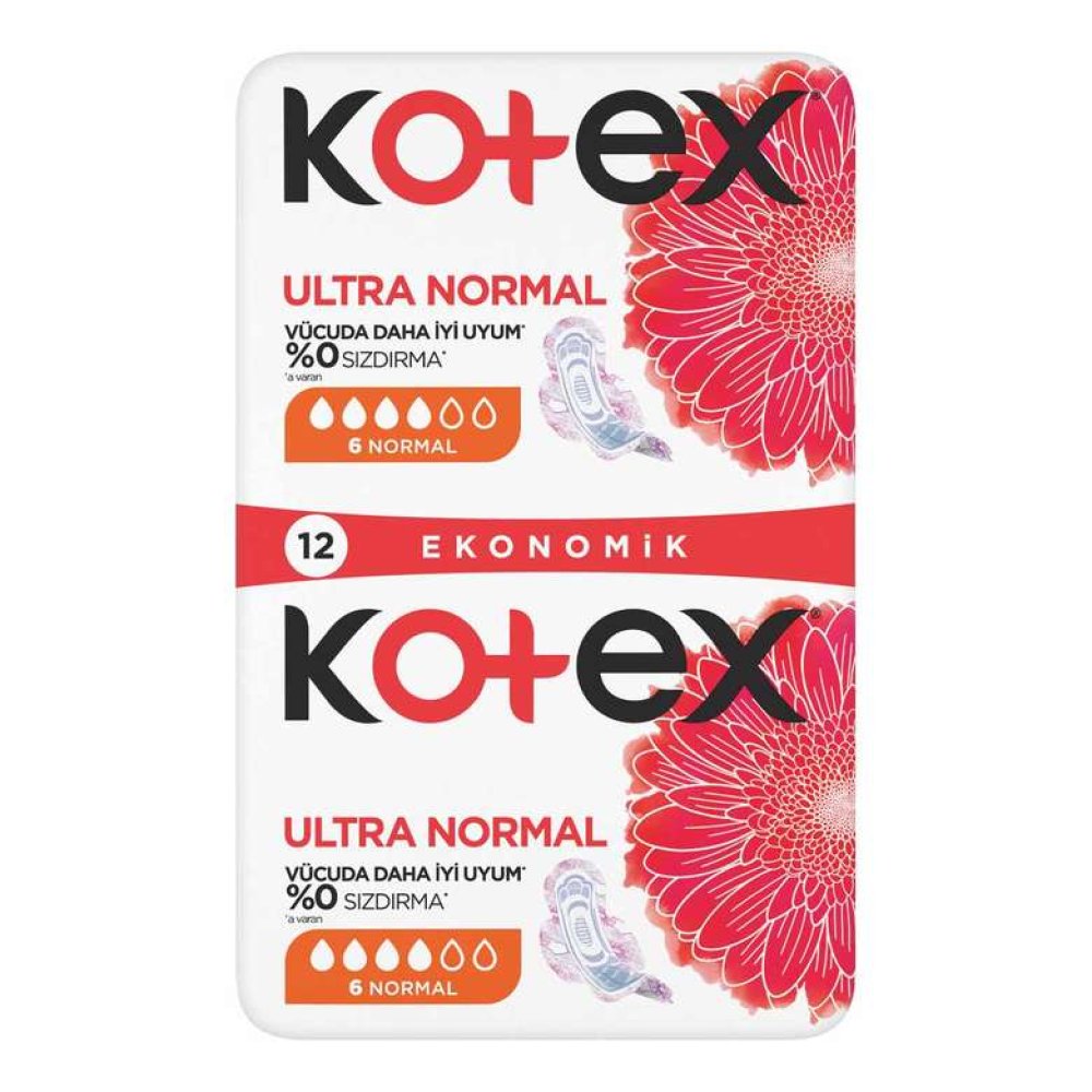 Kotex Hijyenik Ped Ultra Normal 12'li