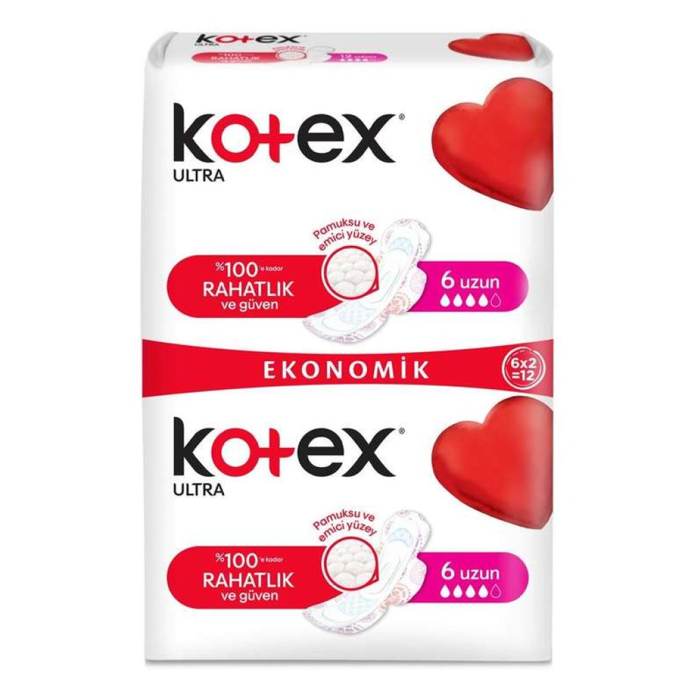 Kotex Hijyenik Ped Uzun 12'li