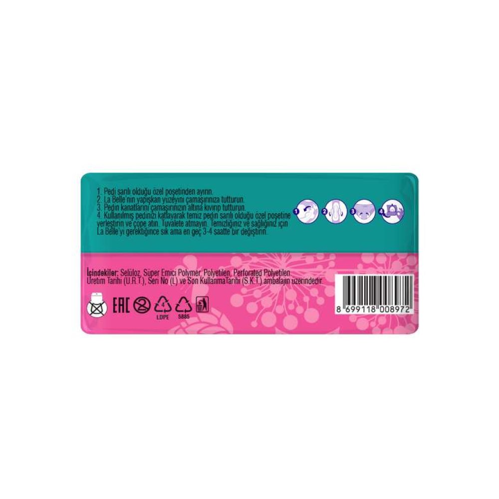 La Belle Hijyenik Ped Ultra Normal 10'lu